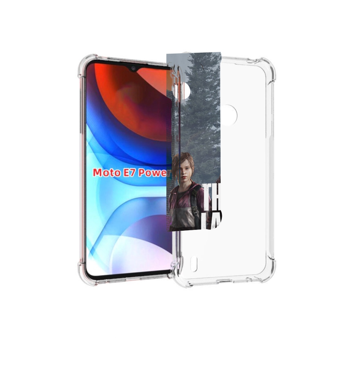 

Чехол MyPads Одни из нас Джоэл и Элли для Motorola Moto E7 Power, Прозрачный, Tocco