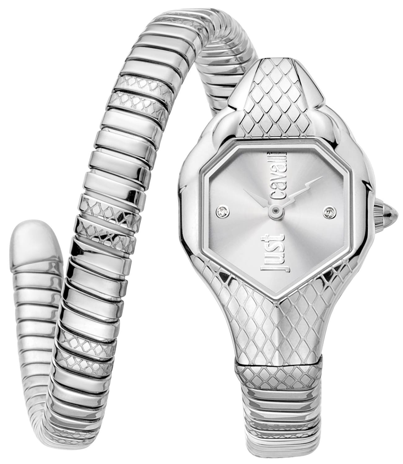 

Наручные часы женские Just Cavalli JC1L190M0015 серебристые, JC1L190M0015