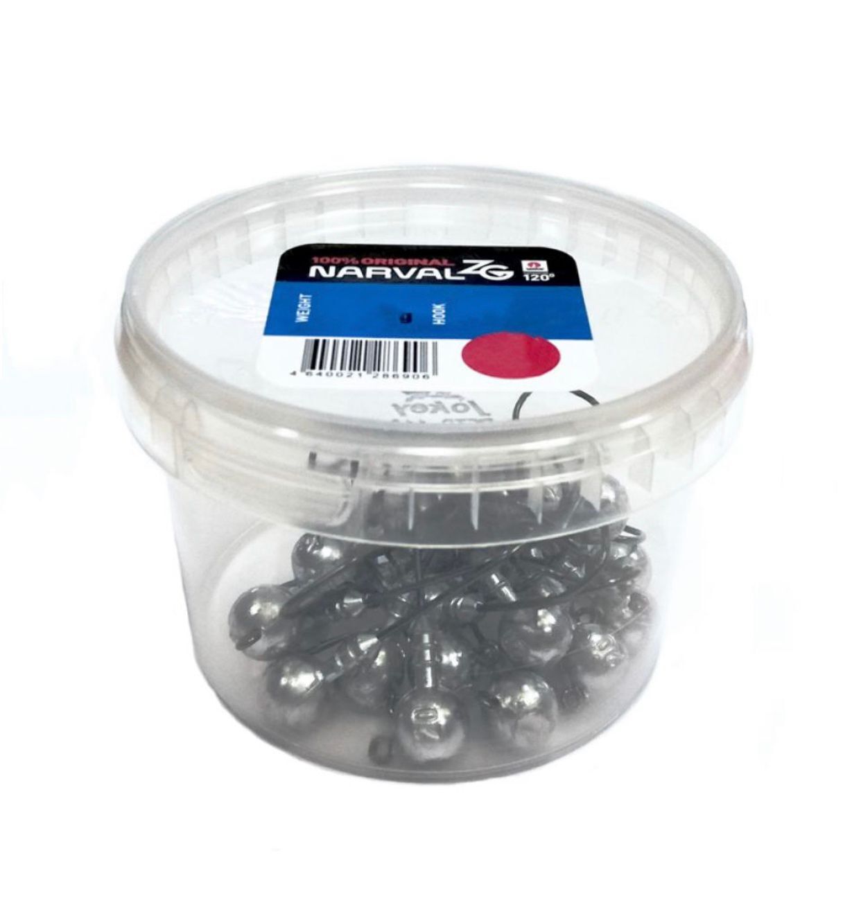 

Джиг-головки Narval ZG 120 5/0 50g (20 шт.), Серый, ZG 120 5/0