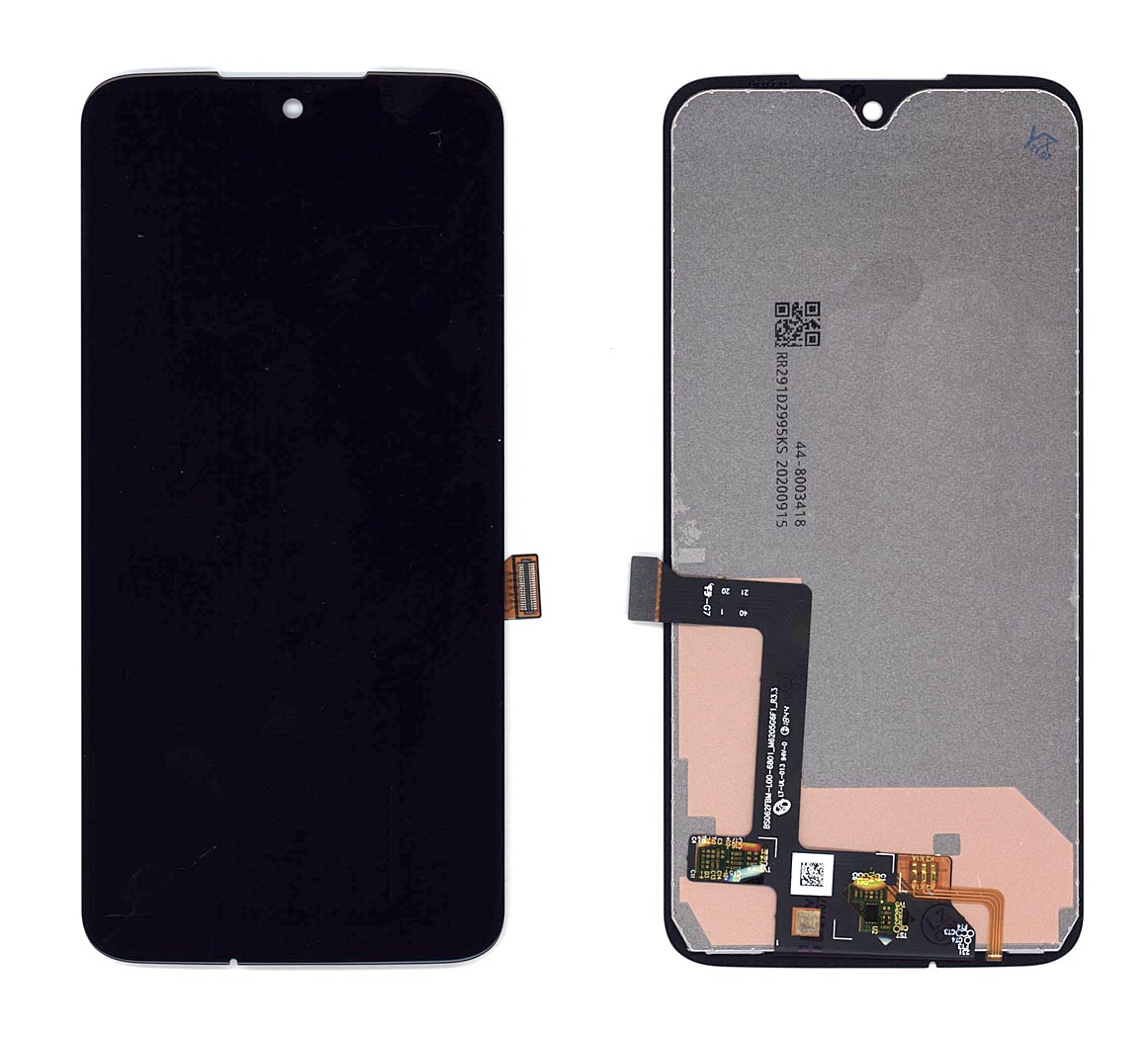 

Дисплей с тачскрином для Motorola G7 черный, для Motorola G7