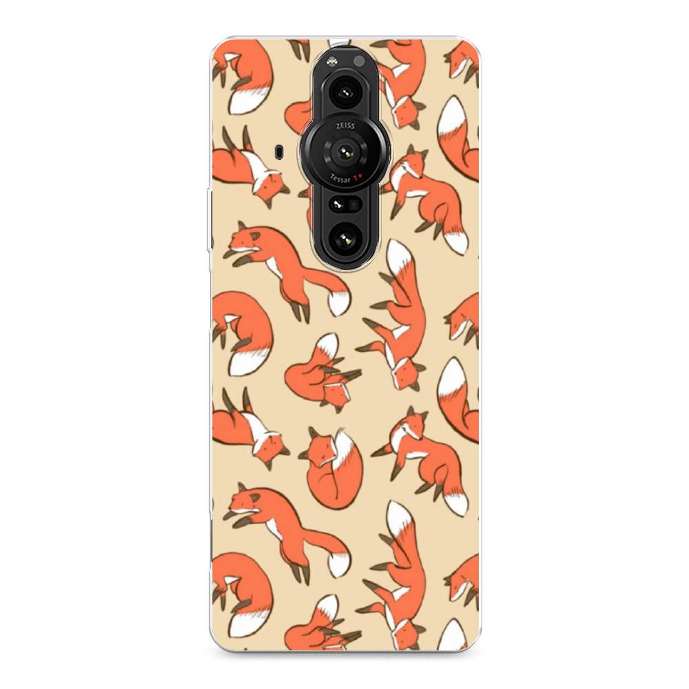 

Чехол Awog на Sony Xperia Pro-I "Лисички фон", Разноцветный, 55050-3