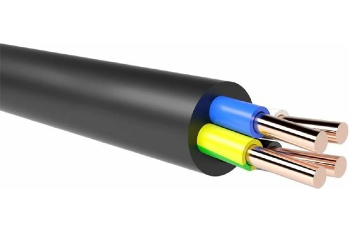 фото Силовой кабель алкз ввгнг(а)-ls 4x2,5 -0,66 (10м) гост vvg-p 4x2,5-10