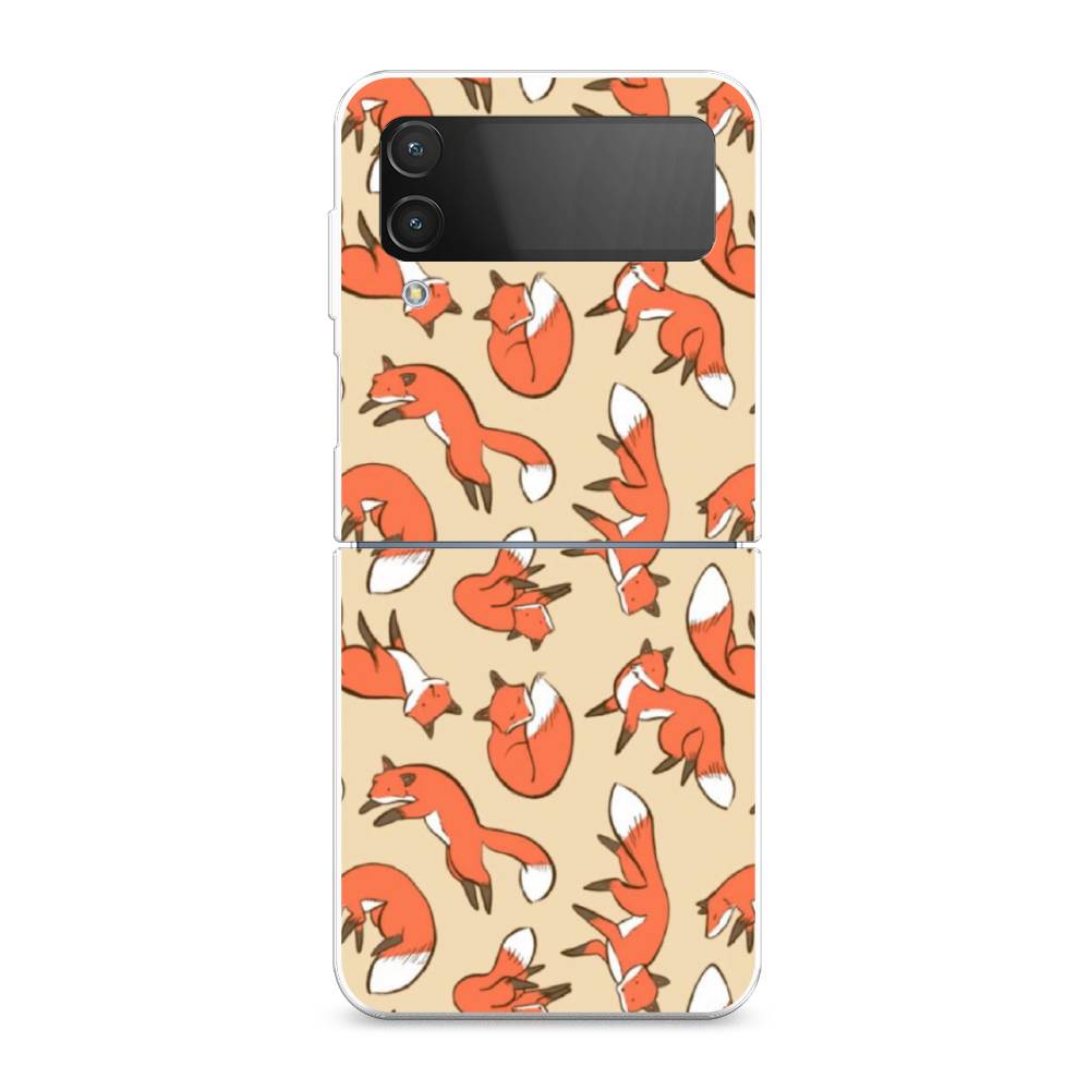

Чехол Awog на Samsung Galaxy Z Flip 4 / Самсунг Z Flip 4 "Лисички фон", Разноцветный, 2106650-3