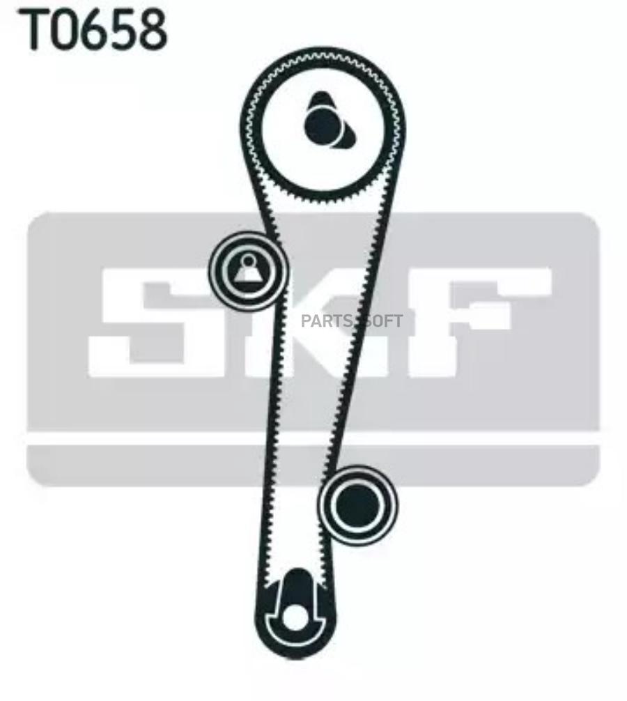 

Комплект ремня ГРМ SKF vkma95656