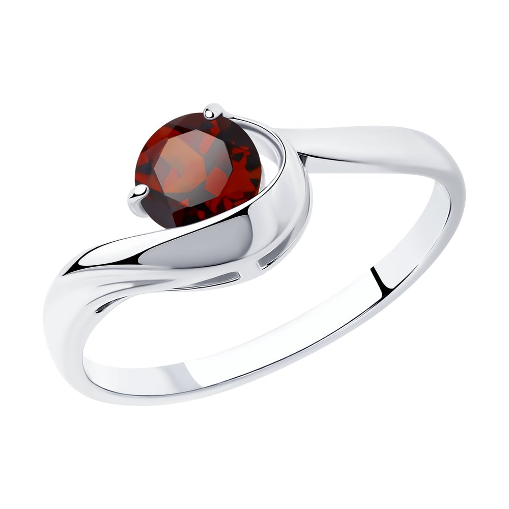 

Кольцо из серебра с гранатом р. 19,5 SOKOLOV 92011756, 92011756