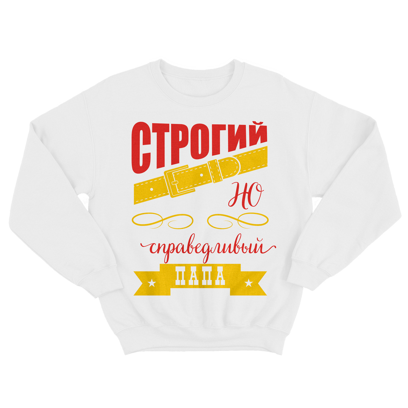 

Свитшот мужской SHARP&CUT FEC378307 белый XL, FEC378307