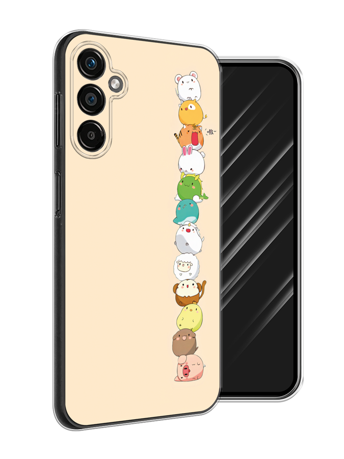 

Чехол Awog на Samsung Galaxy A25 5G "Питомцы Чиби", Желтый, 2108550-2