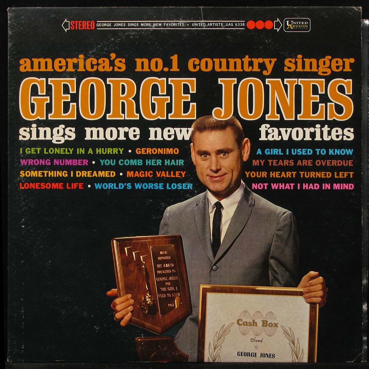 

LP George Jones - Sings More New Favorites United Artists (294856)