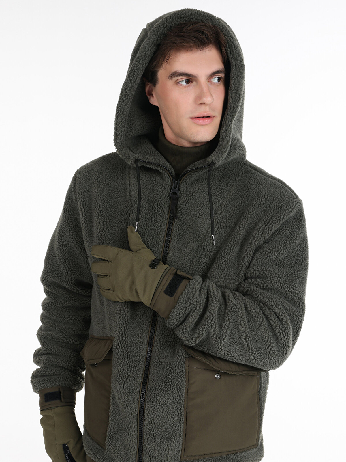 

Куртка мужская Colin's CL1065880 хаки S, CL1065880