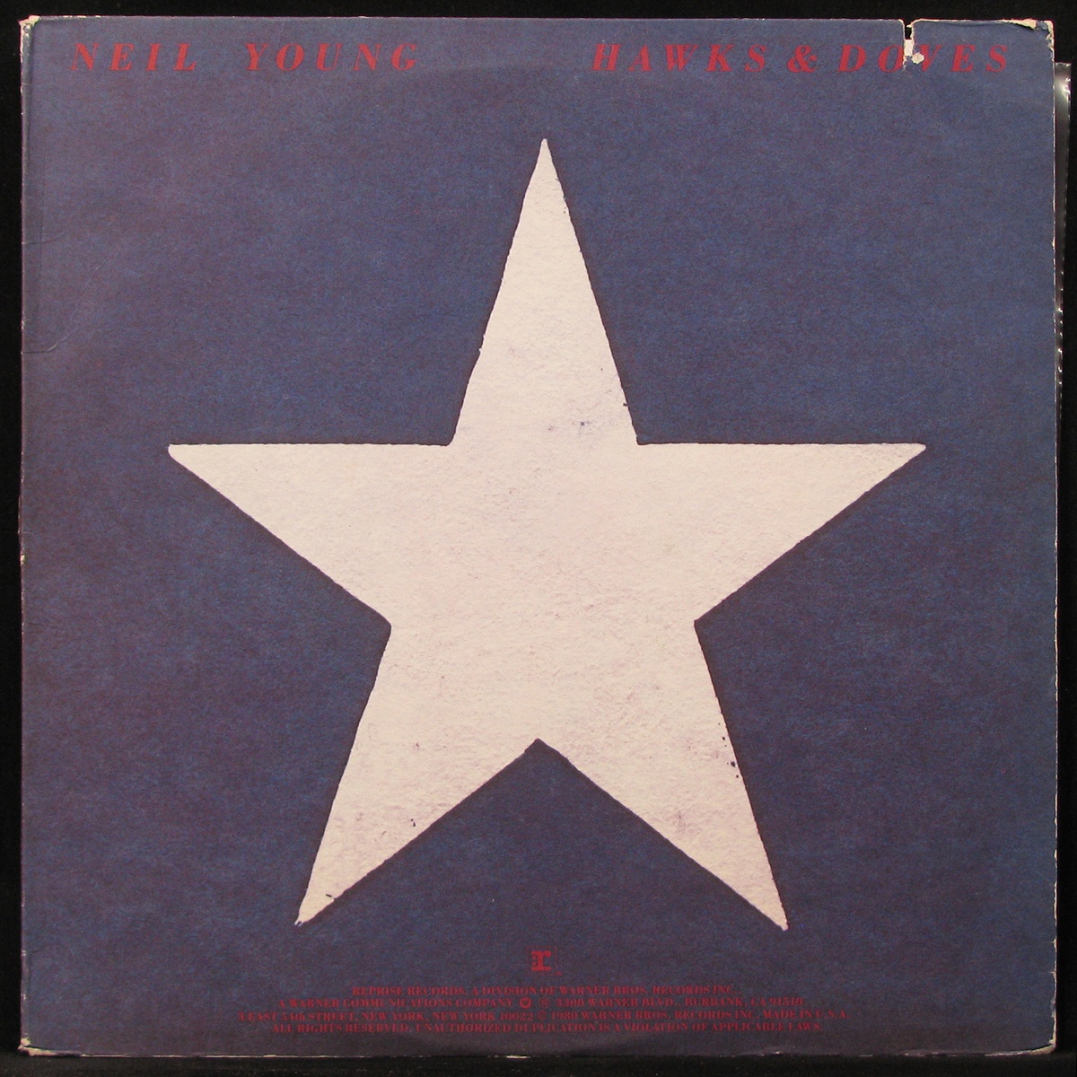 

LP Neil Young - Hawks & Doves Reprise (294717)