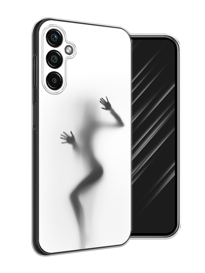 

Чехол Awog на Samsung Galaxy A25 5G "Девушка в душе", Серый;белый;черный, 2108550-7