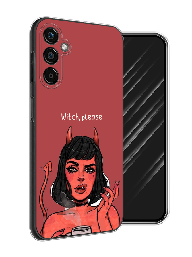 

Чехол Awog на Samsung Galaxy A25 5G "Evil Girl", Бордовый;черный, 2108550-6