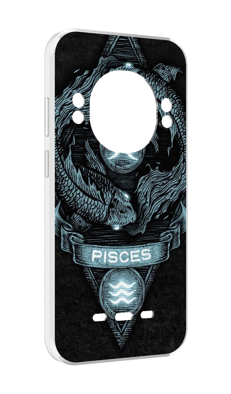 

Чехол MyPads знак зодиака рыбы 4 для UleFone Power Armor 16 Pro, Прозрачный, Tocco