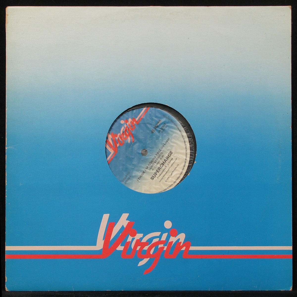 

LP Supercharge - I Think I'm Gonna Fall (In Love) (maxi) Virgin (294433)