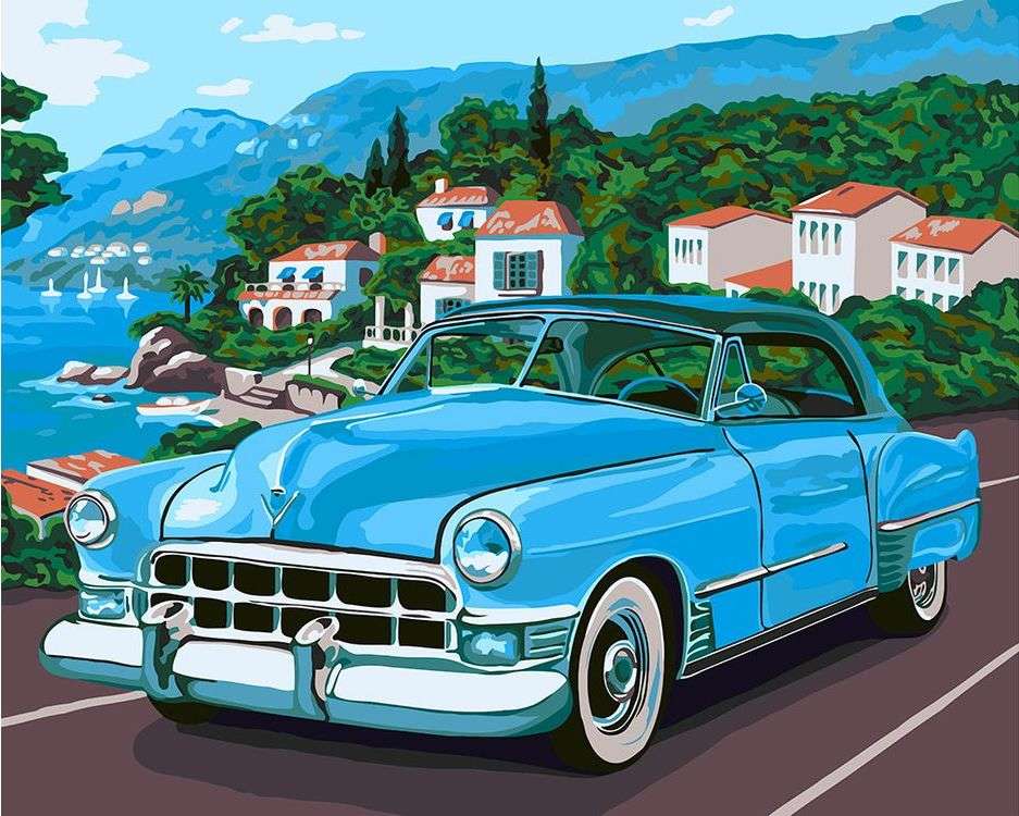 

Картина по номерам Фрея Побережье Сицилии, 30x40, Фрея Побережье Сицилии