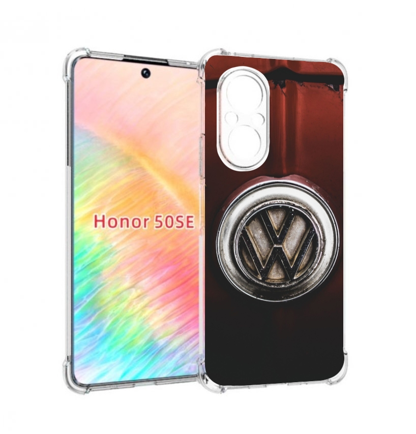 

Чехол бампер MyPads volkwagen фольскваген 1 мужской для Honor 50, Прозрачный, Tocco