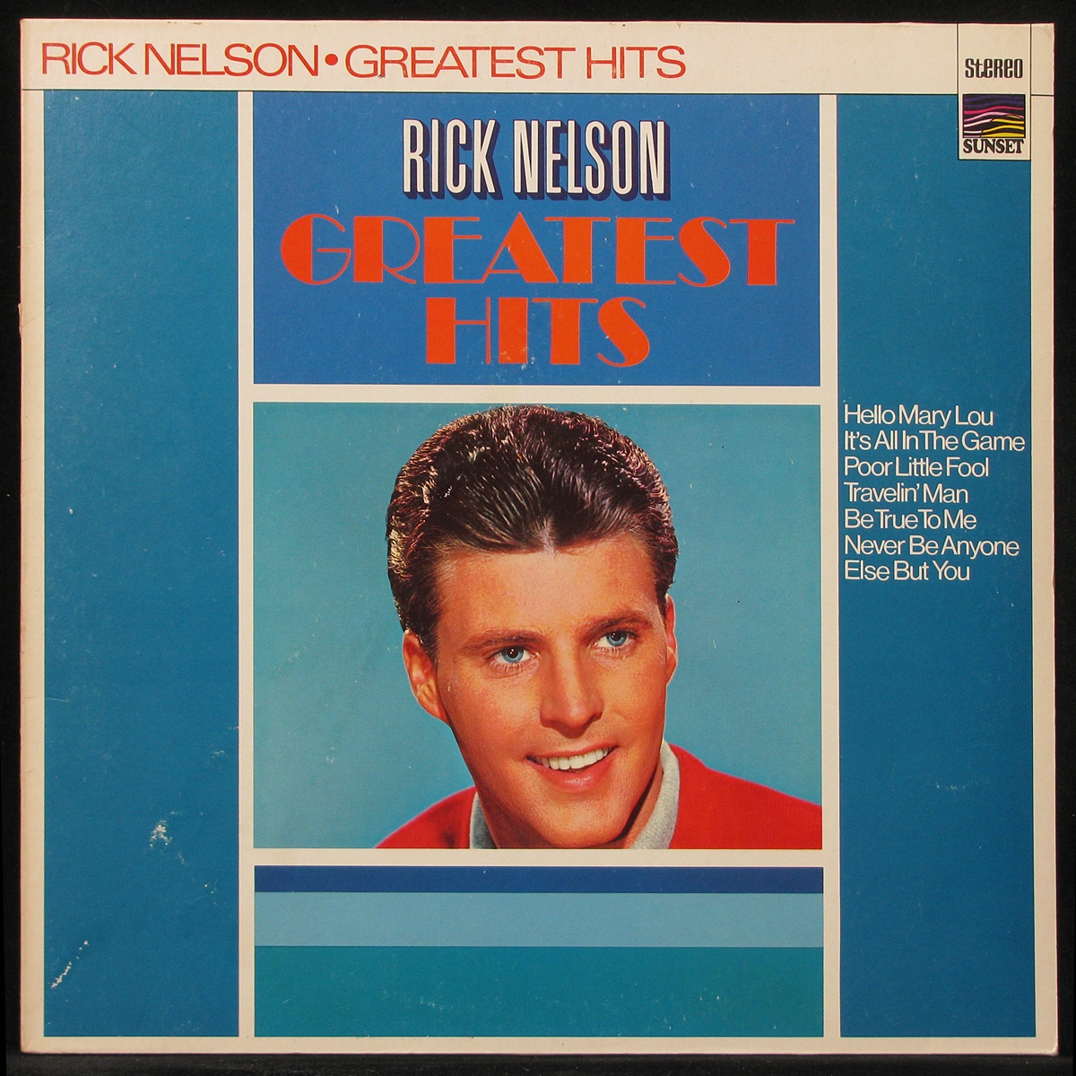 

LP Rick Nelson - Greatest Hits Sunset (294397)