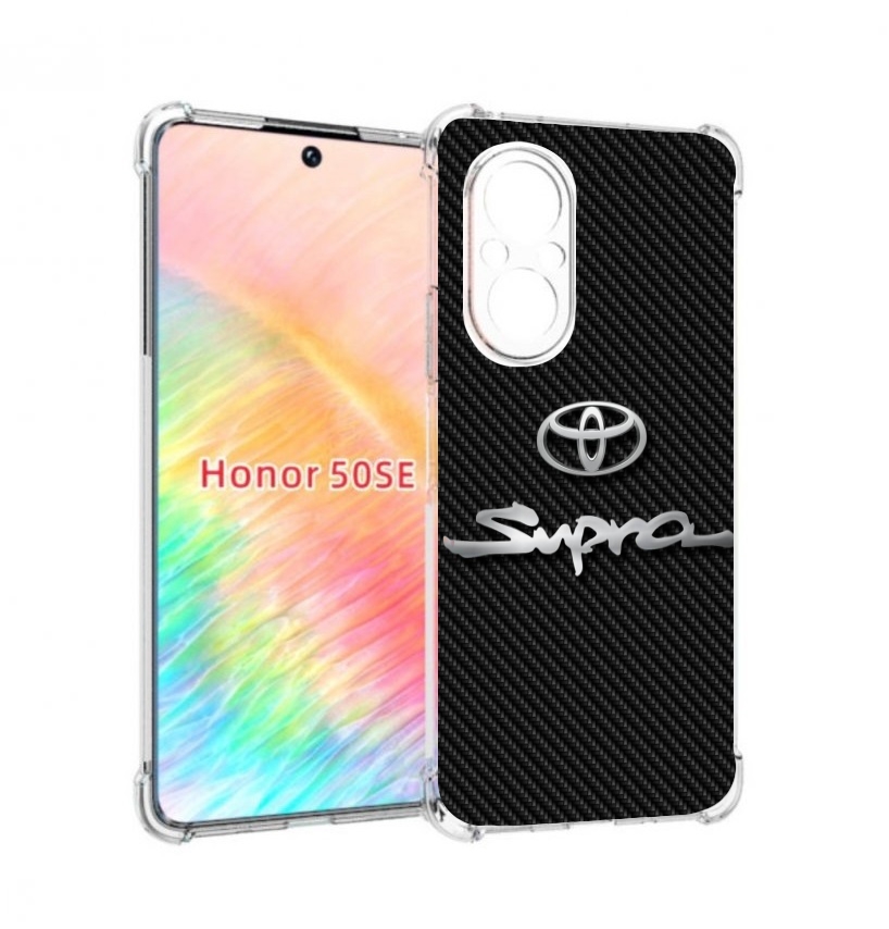 Чехол бампер MyPads toyota тои?ота 2 для Honor 50 SE противоударный
