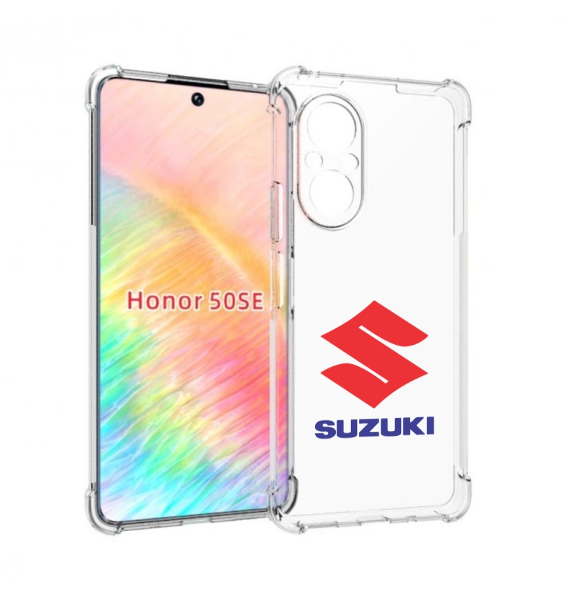 

Чехол бампер MyPads suzuki-сузуки-3 мужской для Honor 50 SE прот, Прозрачный, Tocco