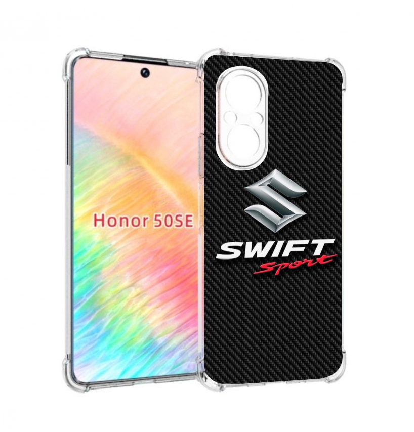 

Чехол бампер MyPads suzuki сузуки 1 мужской для Honor 50 SE прот, Прозрачный, Tocco