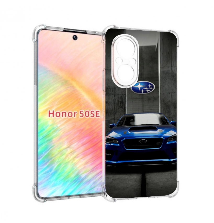 

Чехол бампер MyPads subaru субару 1 мужской для Honor 50 SE прот, Прозрачный, Tocco