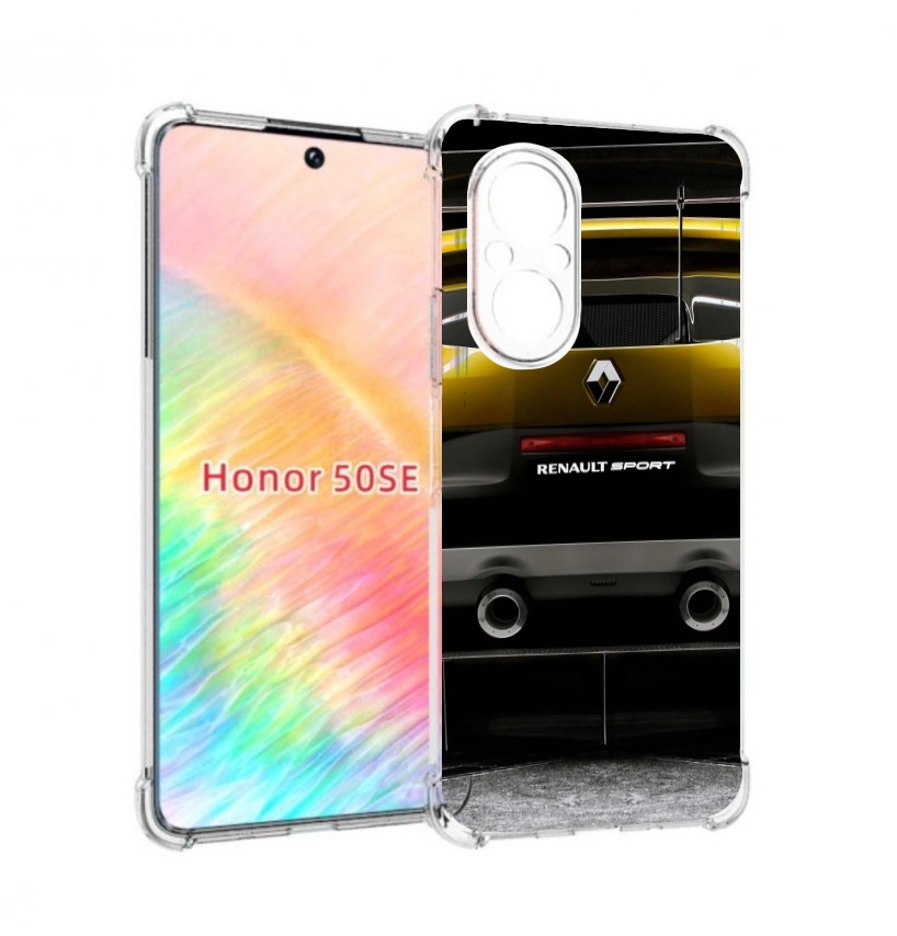

Чехол бампер MyPads renault-рено-3 мужской для Honor 50 SE проти, Прозрачный, Tocco
