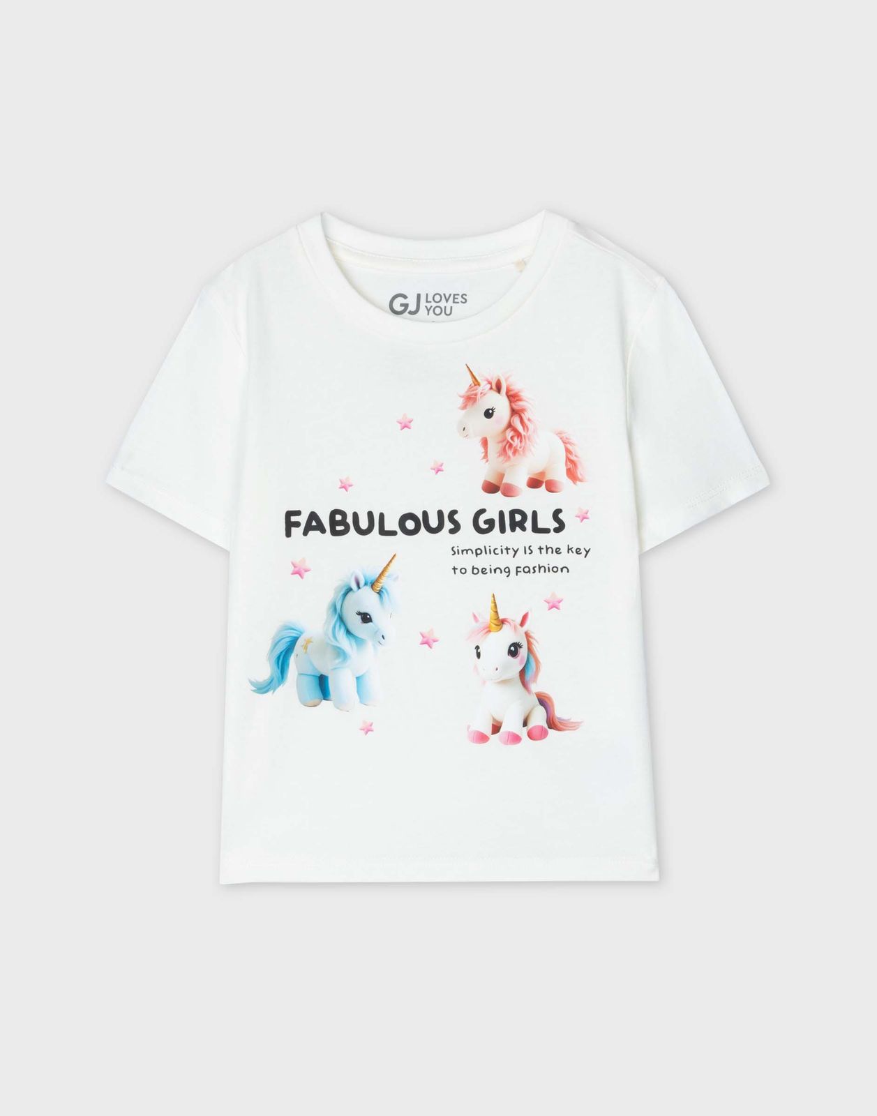 

Футболка для девочки Gloria Jeans GKT025953 молочный 4-5л/110, Белый, GKT025953