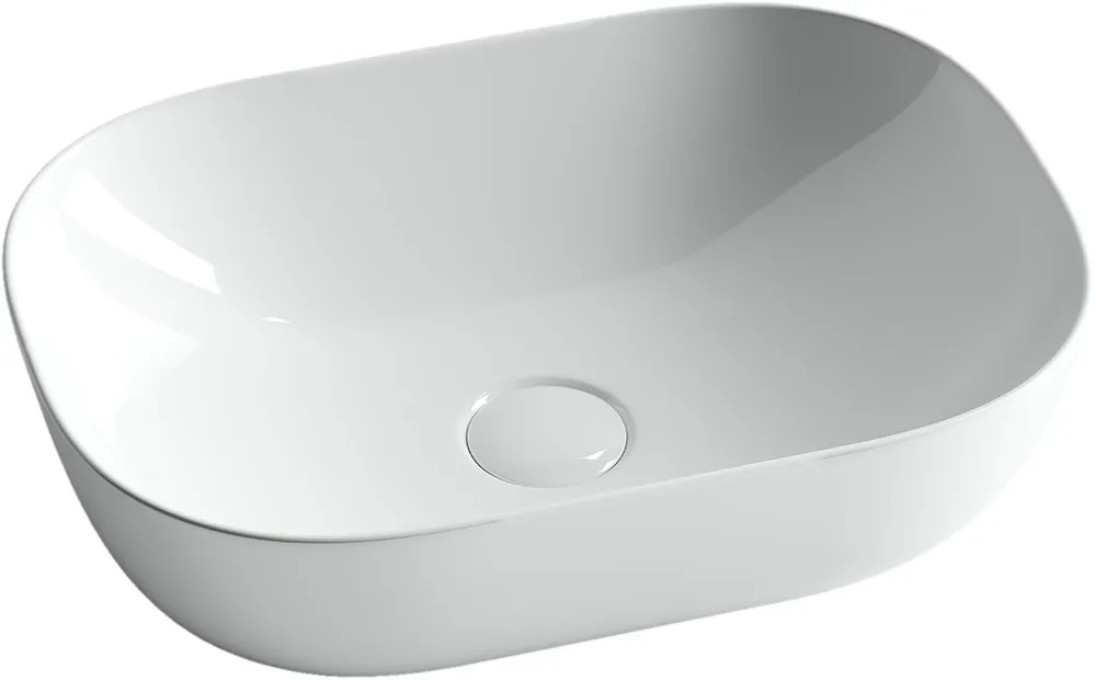 

Накладная раковина Ceramicanova Element 45 CN6009 прямоугольная, Белый