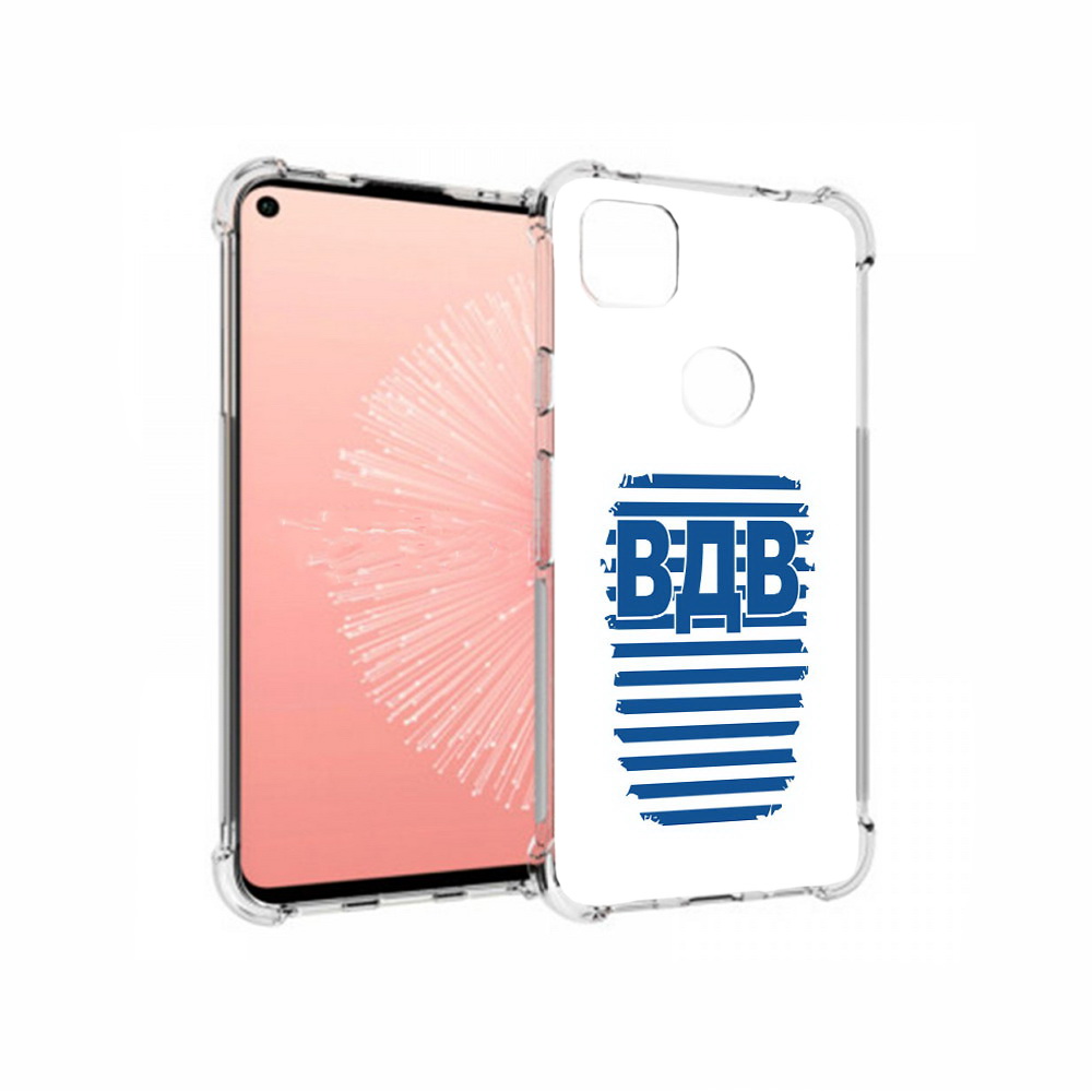 

Чехол MyPads Tocco для Google Pixel 4A вдв2, Прозрачный, Tocco