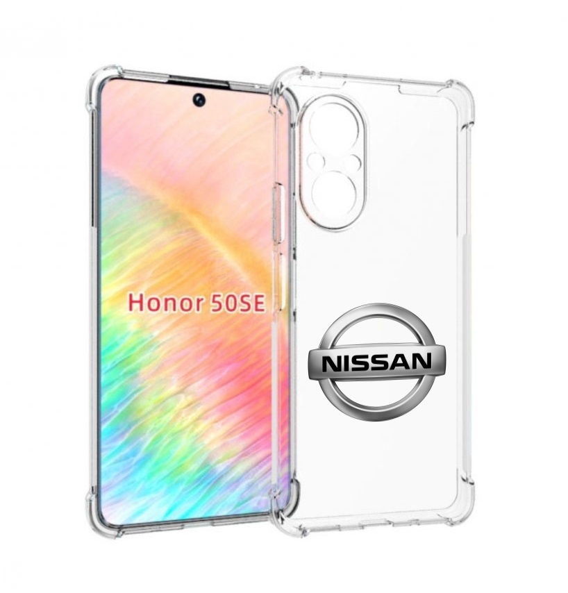 

Чехол бампер MyPads nissan-ниссан-3 мужской для Honor 50 SE прот, Прозрачный, Tocco