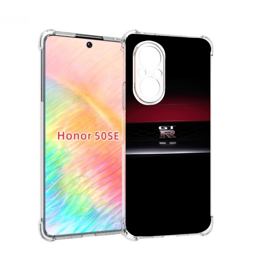 

Чехол бампер MyPads nissan ниссан 1 мужской для Honor 50 SE прот, Прозрачный, Tocco