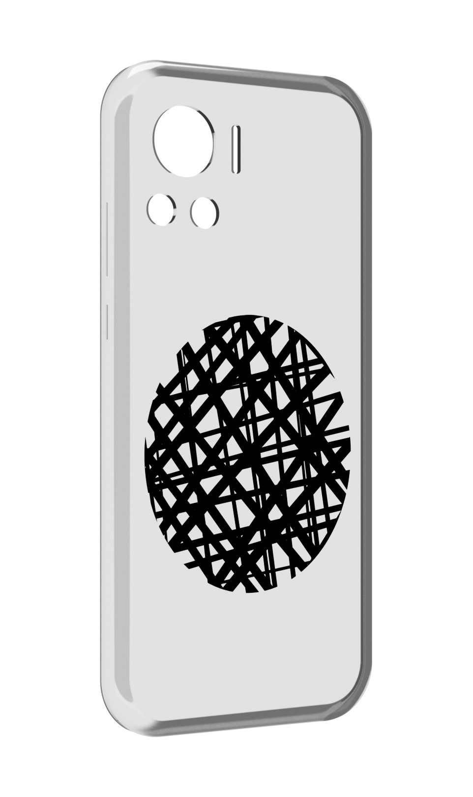 

Чехол MyPads круглая-абстракция для Motorola Edge 30 Ultra, Прозрачный, Tocco