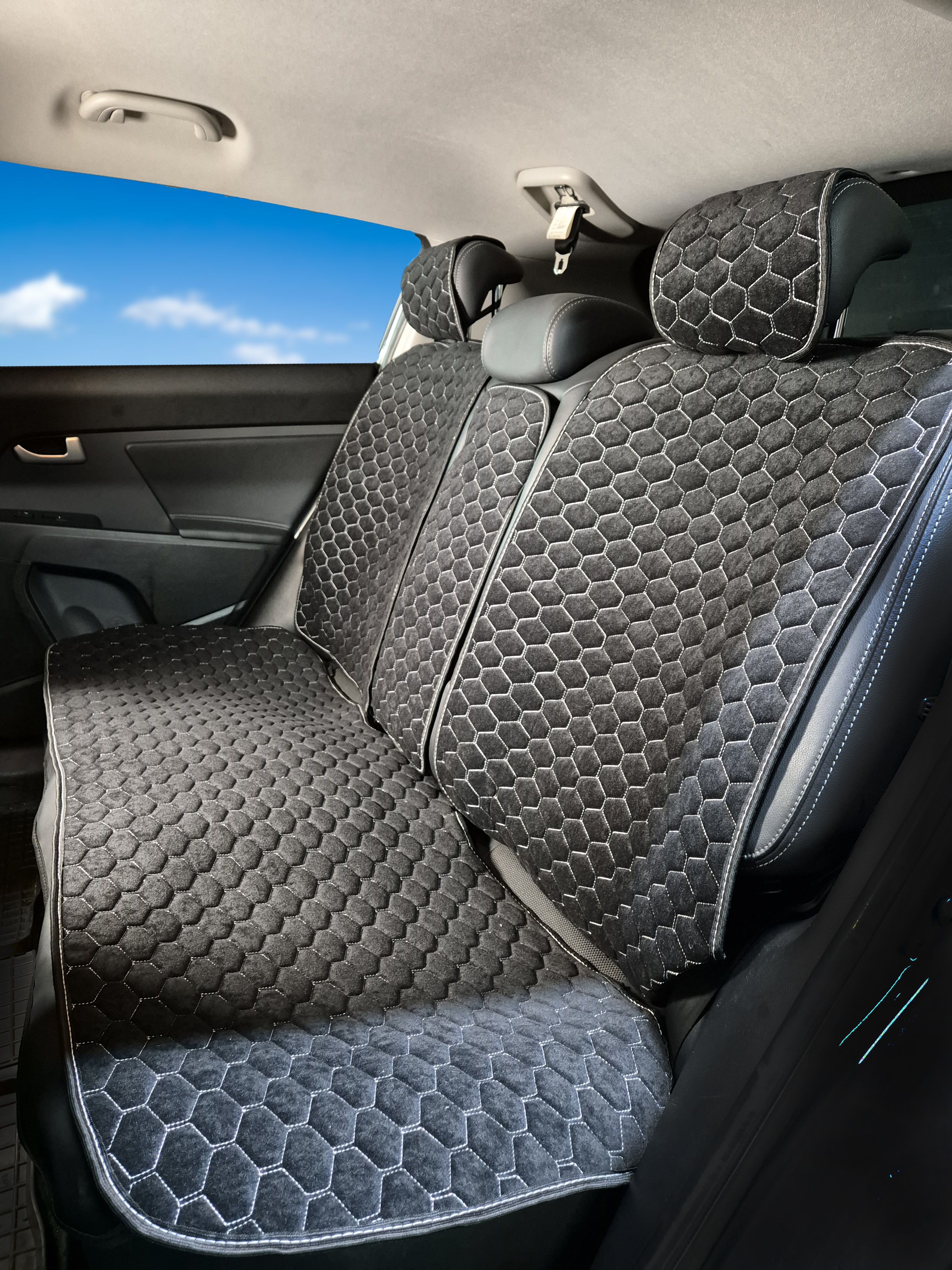 

Накидки GS для Тойота Ярис (2005-2009)/Toyota Yaris на задние сиденья