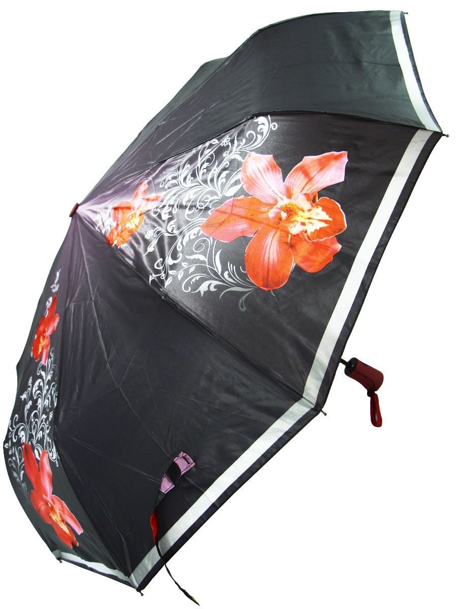 

Зонт женский RainBrella 174-9 серовато-розовый, 174-9
