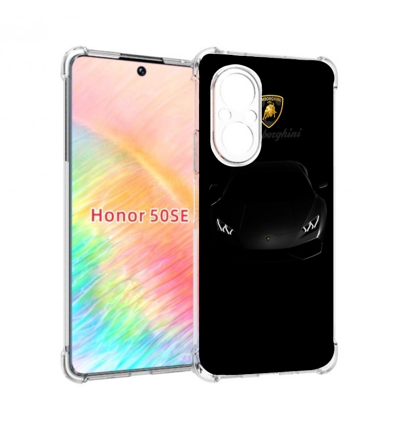 

Чехол бампер MyPads lambo ламба 4 мужской для Honor 50 SE против, Прозрачный, Tocco