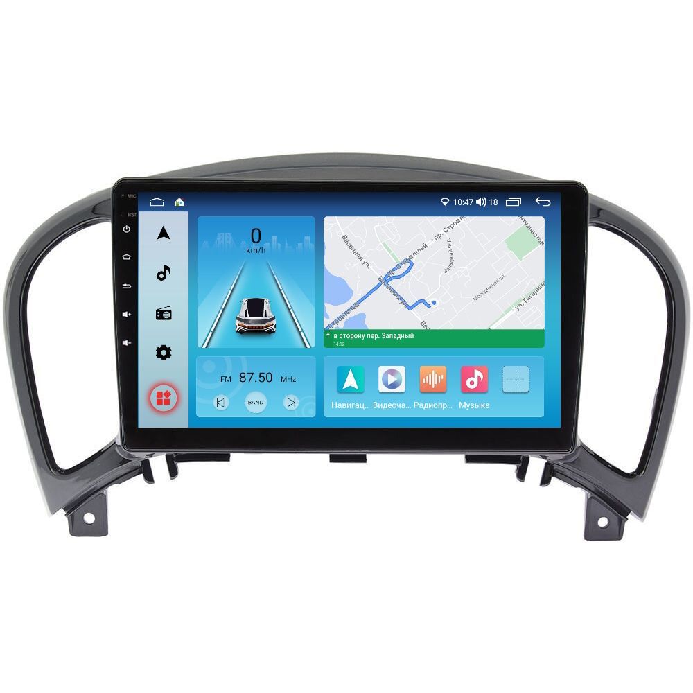 Магнитола EpicAuto T18 Nissan Juke 2010-2019 - Android 12 -Процессор 8 ядер-Память 464Gb 3050000₽