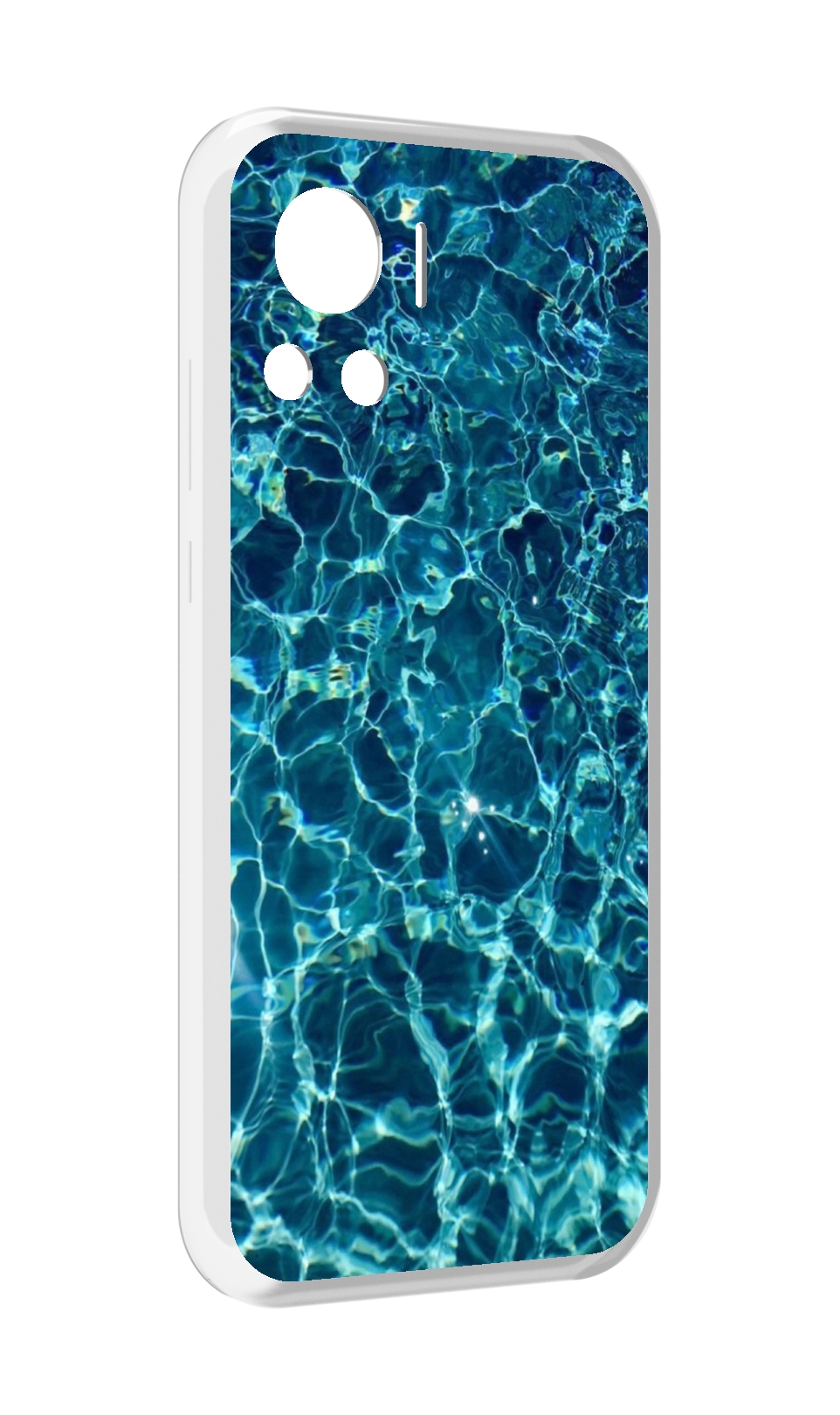 

Чехол MyPads красивая голубая вода для Motorola Edge 30 Ultra, Прозрачный, Tocco