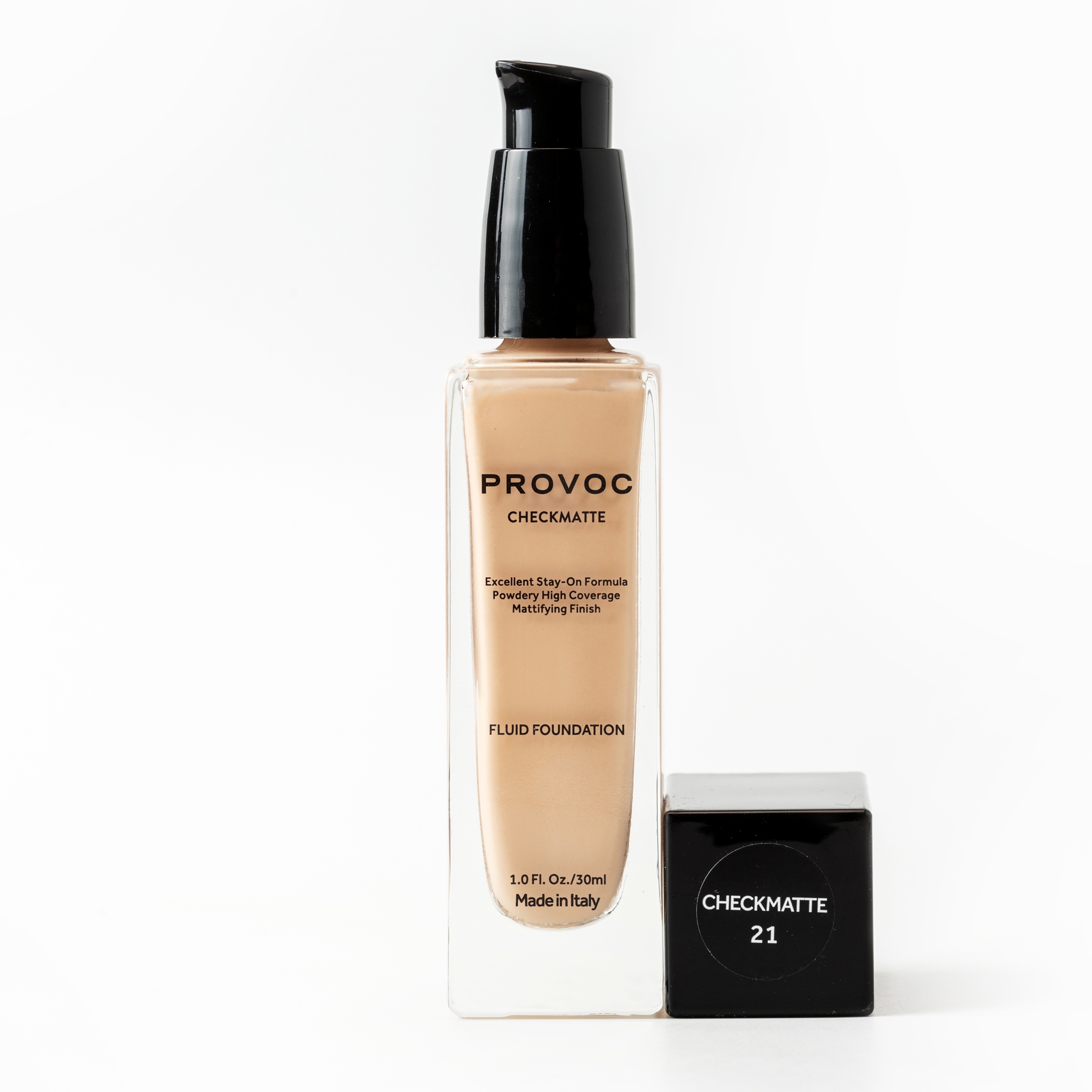 Основа для макияжа Provoc CheckMatte Foundation, тон 21, 30 мл