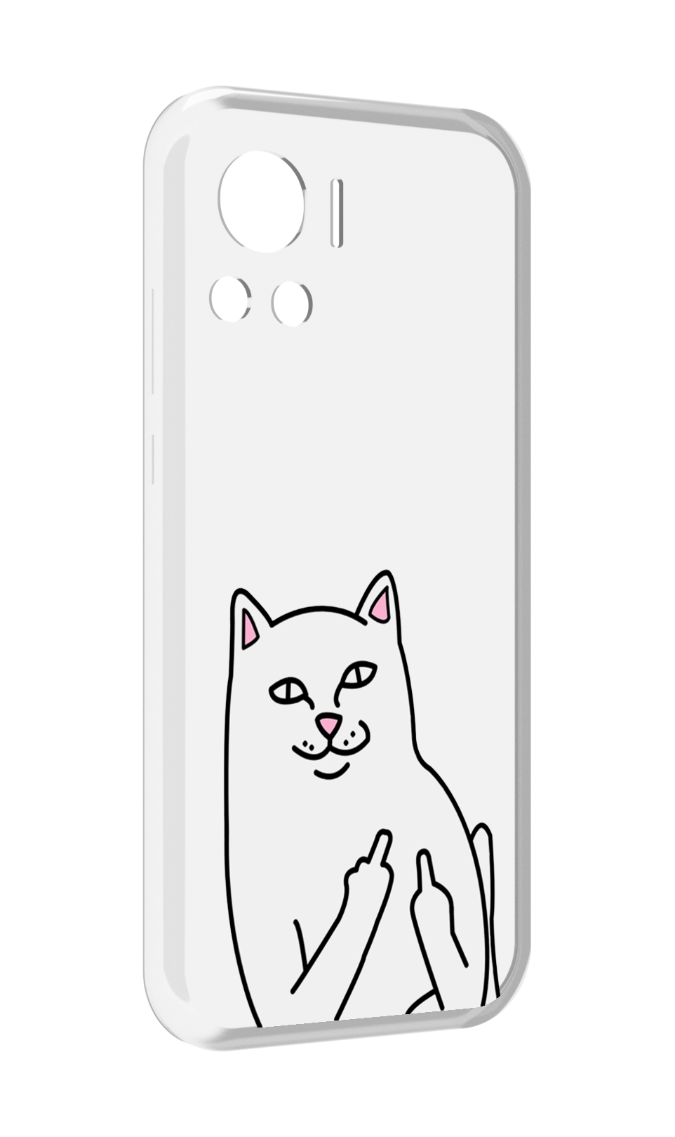 

Чехол MyPads котяра для Motorola Edge 30 Ultra, Прозрачный, Tocco