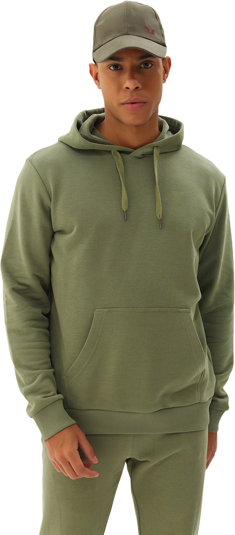 

Худи мужское Bilcee TB20ML11W8755-1-1623 зеленое L, TB20ML11W8755-1-1623