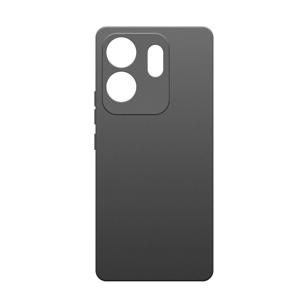 Клип-кейс BoraSCO Silicone для Infinix Zero 30 Black 600016741631 черный