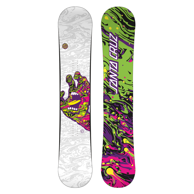 Сноуборд SANTA CRUZ Spill Hand White, 160