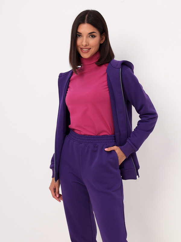 

Водолазка женская MOM №1 MOM-2150-S-MALINA бежевая S, Розовый, MOM-2150-S-MALINA