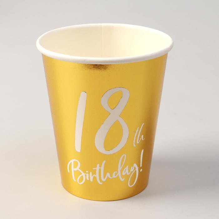 

КНР 18th Birthday, 220 мл, набор 6 шт