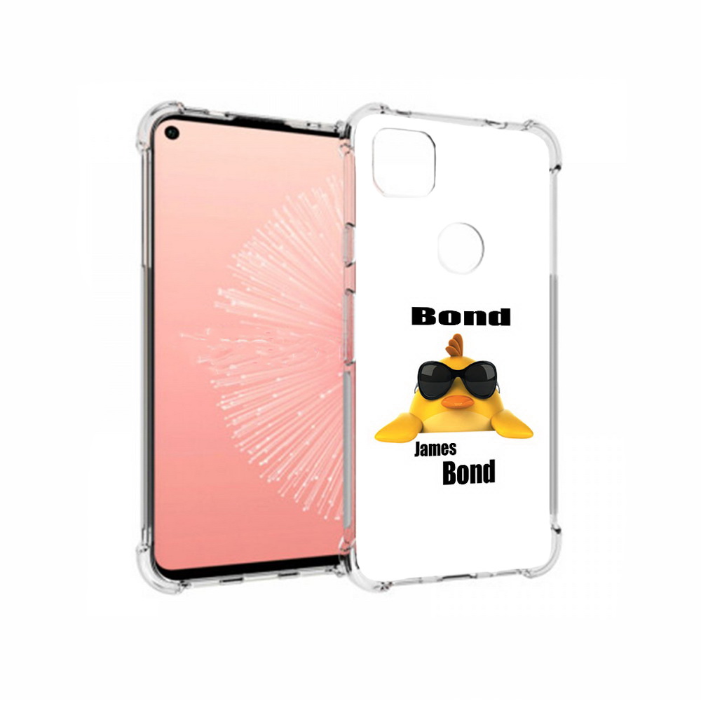 

Чехол MyPads Tocco для Google Pixel 4A бонд, Прозрачный, Tocco