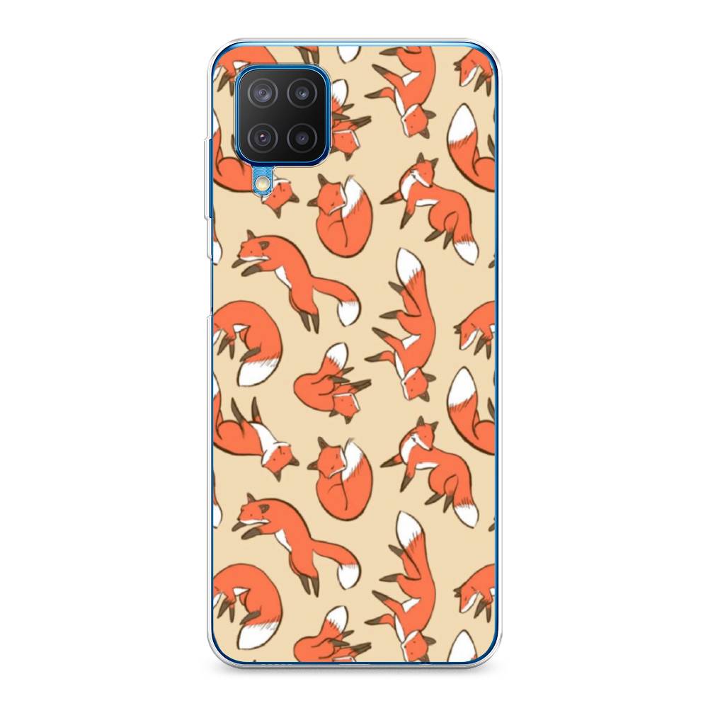 

Чехол Awog на Samsung Galaxy M12 / Самсунг M12 "Лисички фон", Разноцветный, 2102650-3