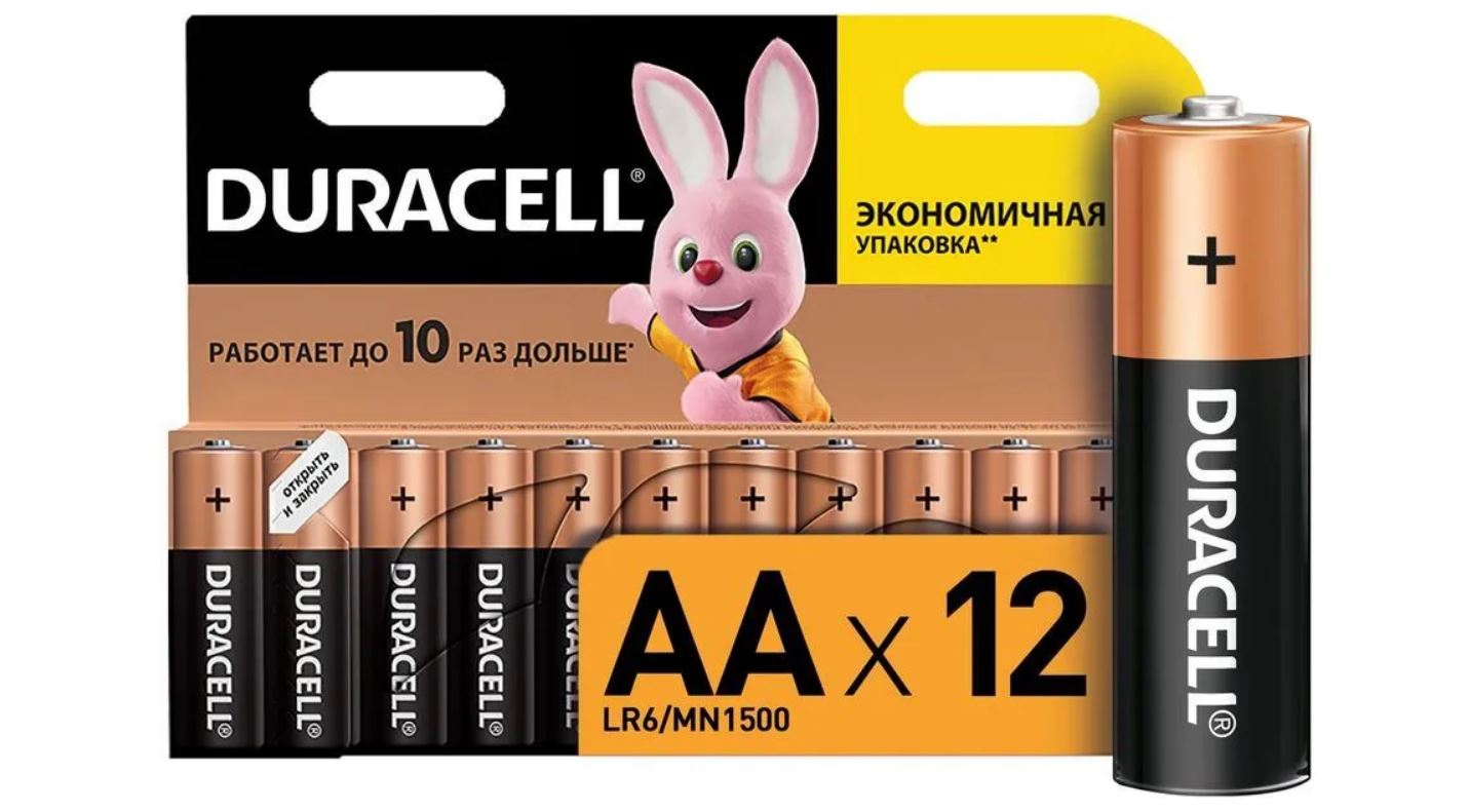 

Элемент питания DURACELL BASIC LR6, 12BL