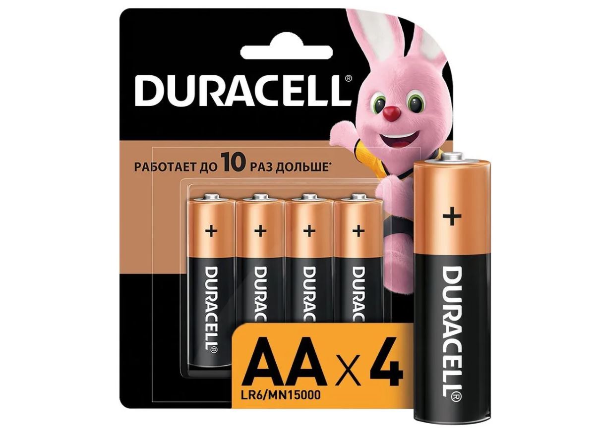 

Элемент питания DURACELL BASIC LR6, 4BL, CN