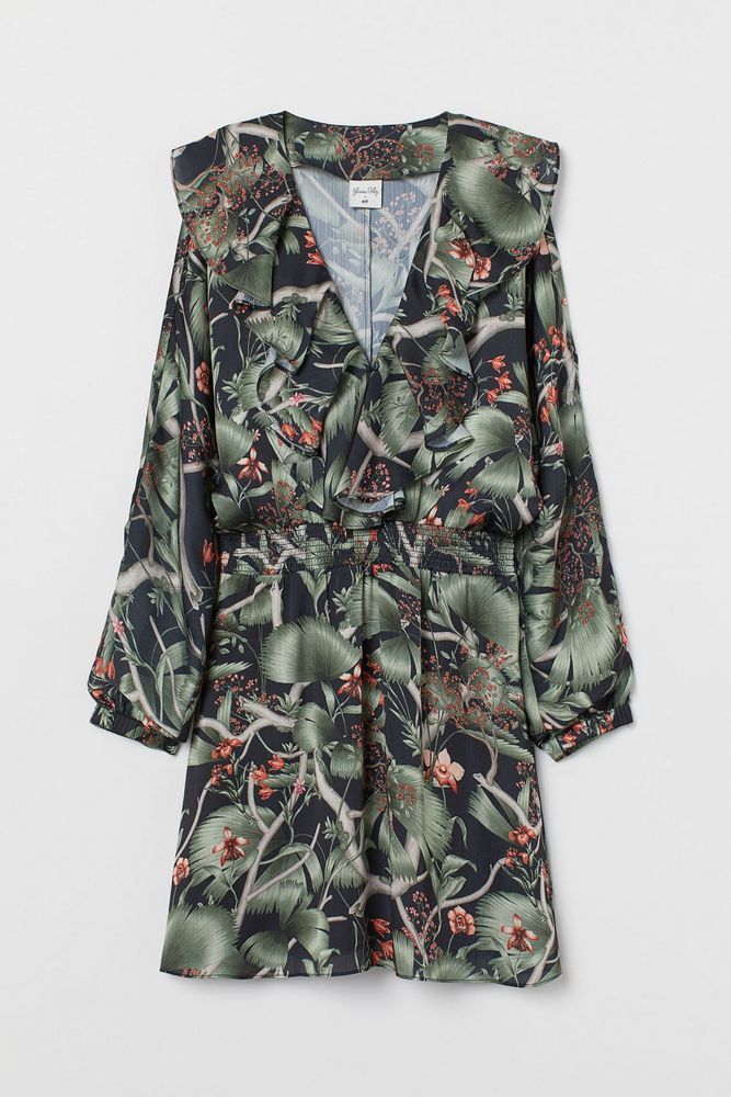 

Платье женское H&M 0832097 черное M, Черный, 0832097