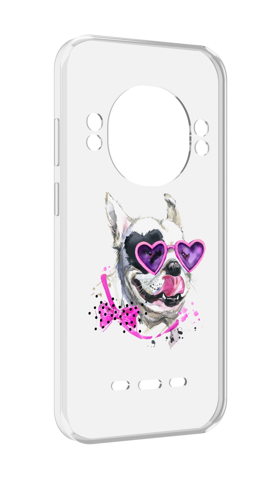 

Чехол MyPads акварельный пёс для UleFone Power Armor 16 Pro, Прозрачный, Tocco